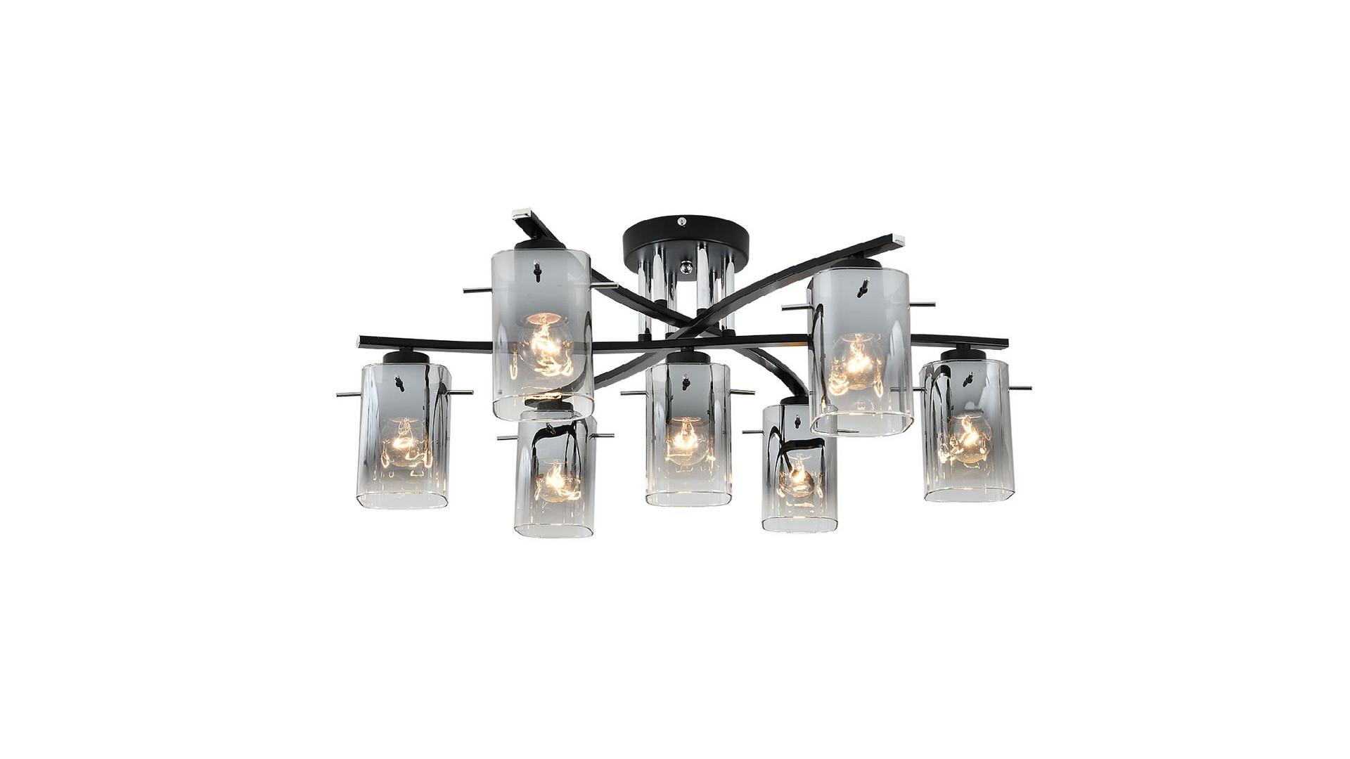 Потолочная люстра Escada Iberis 1101/7P Black
