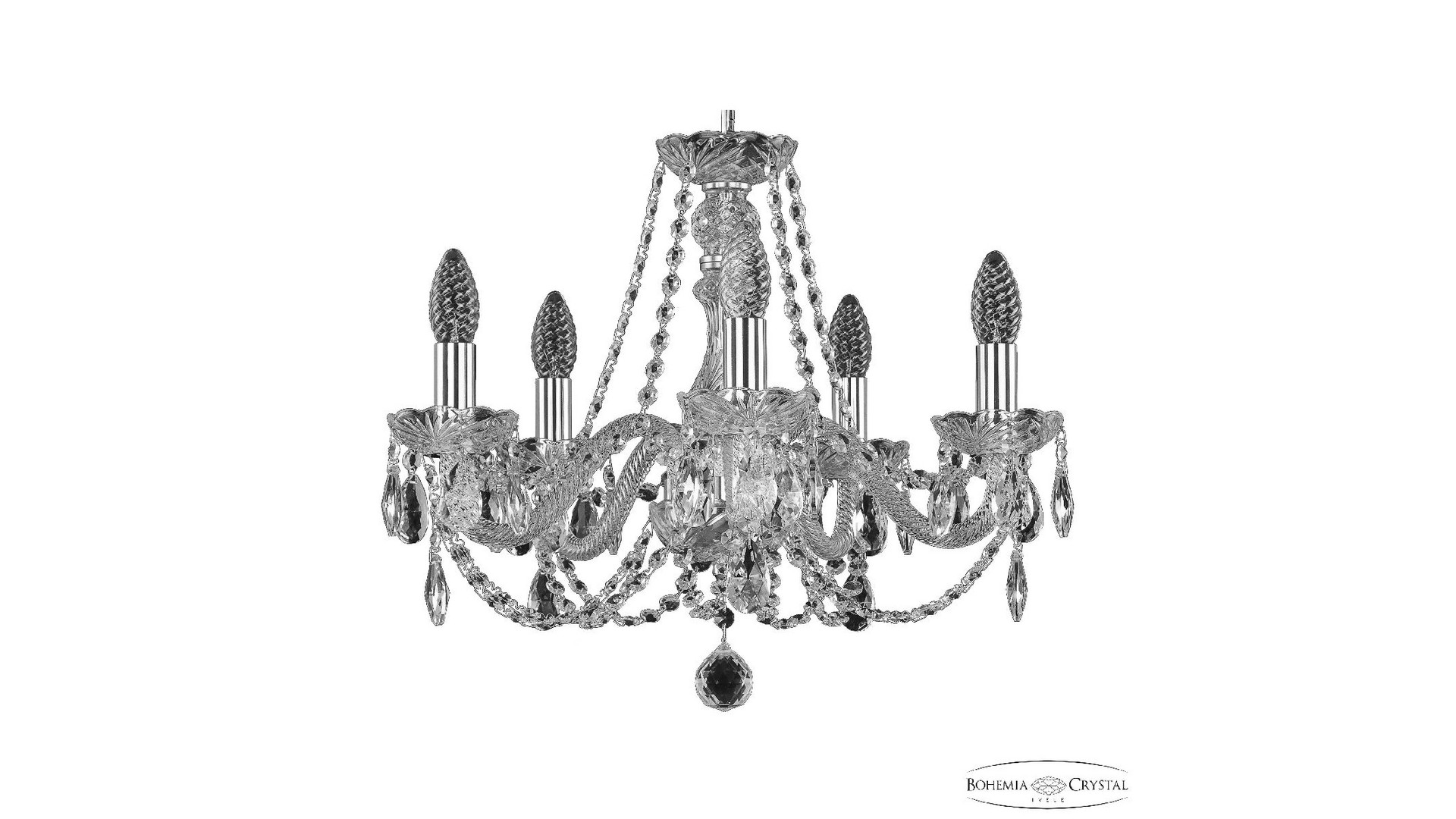 Подвесная люстра Bohemia Ivele Crystal 101/5/165 Ni