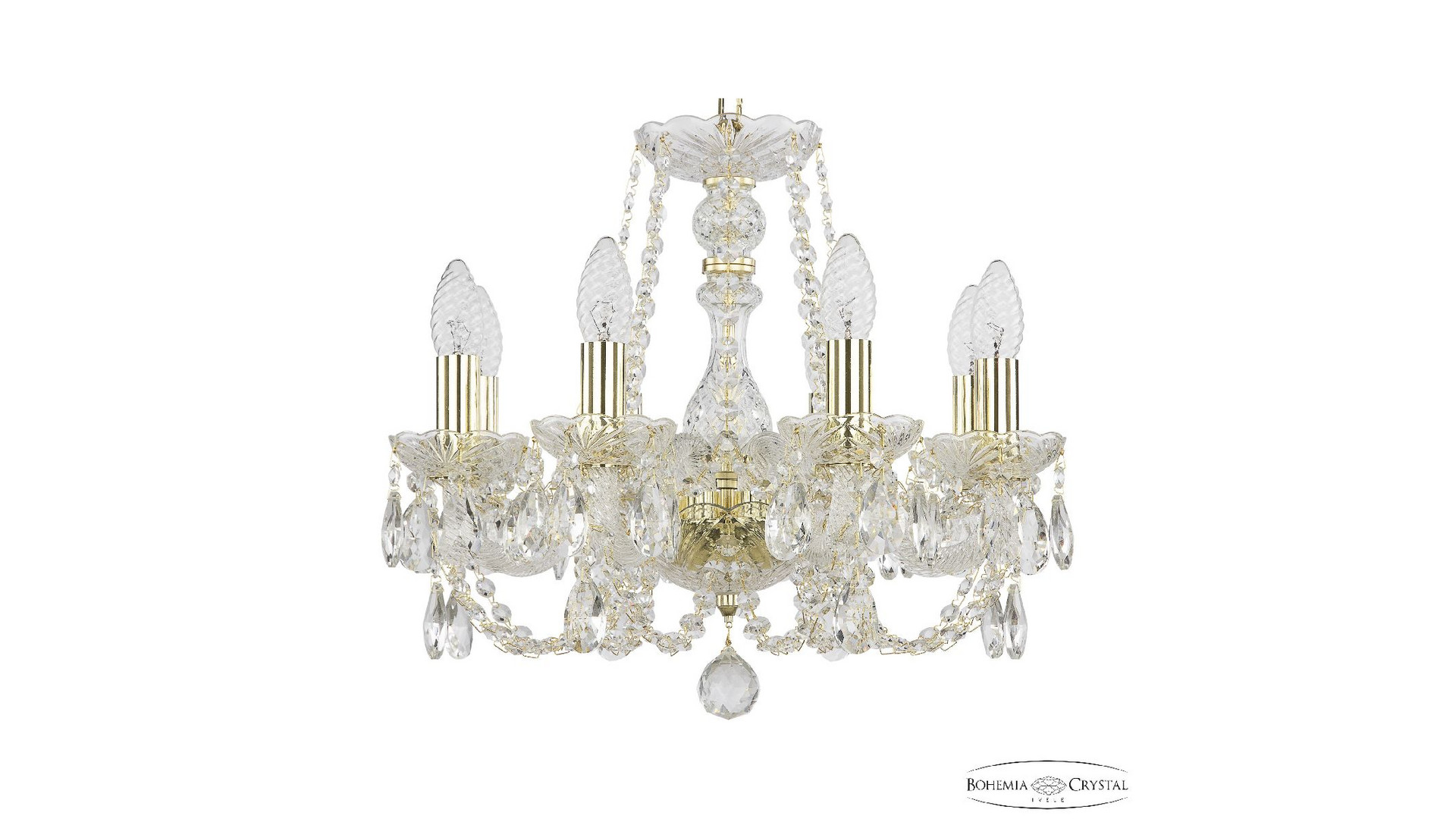 Подвесная люстра Bohemia Ivele Crystal 101/8/141 G