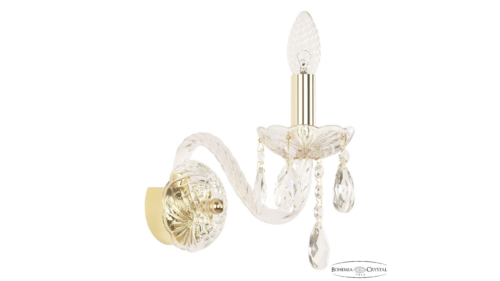 Бра Bohemia Ivele Crystal 101B/1/165 G