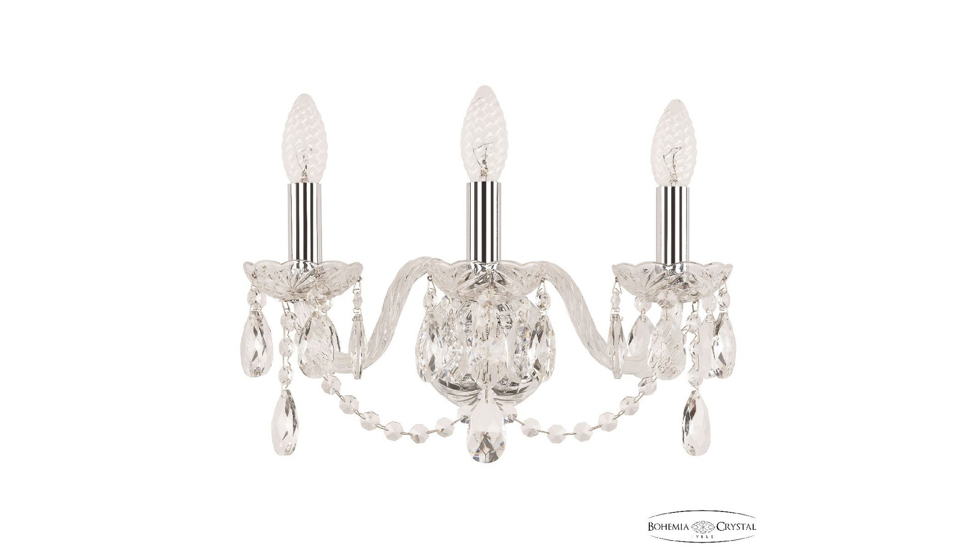 Бра Bohemia Ivele Crystal 101B/3/141 Ni