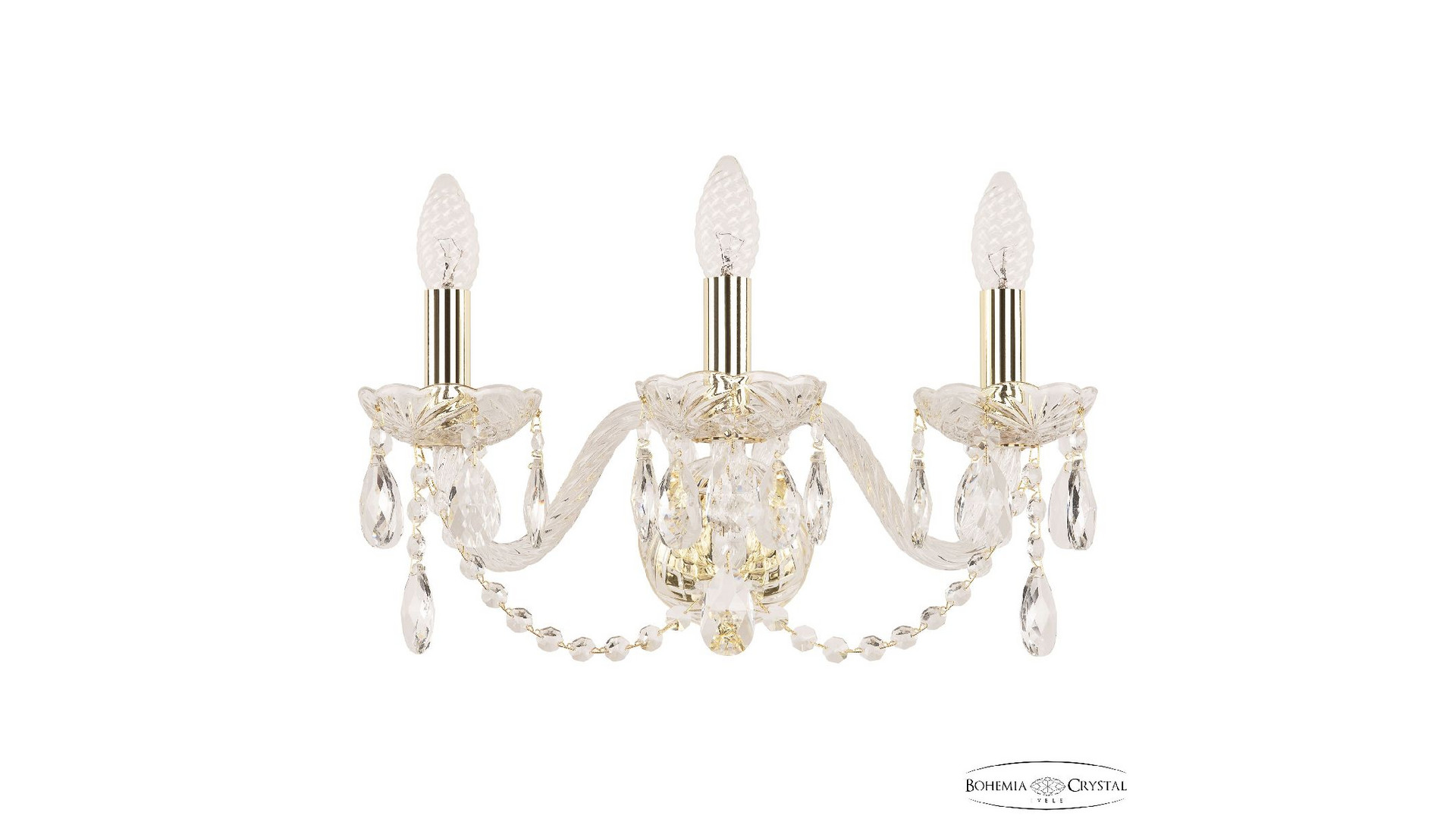 Бра Bohemia Ivele Crystal 101B/3/165 G