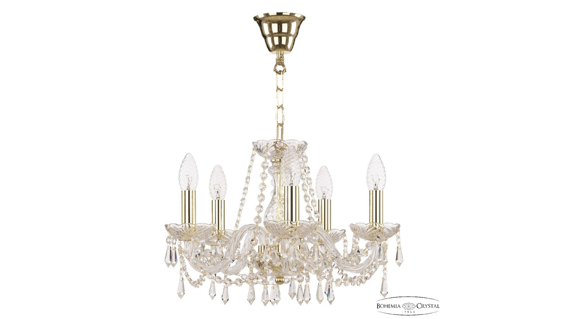 Подвесная люстра Bohemia Ivele Crystal 104/5/141 G
