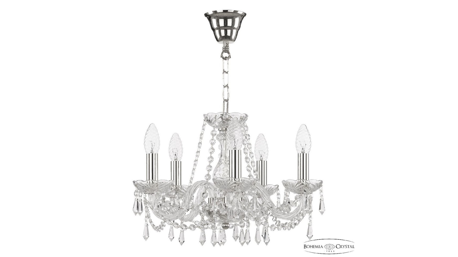 Подвесная люстра Bohemia Ivele Crystal 104/5/141 Ni