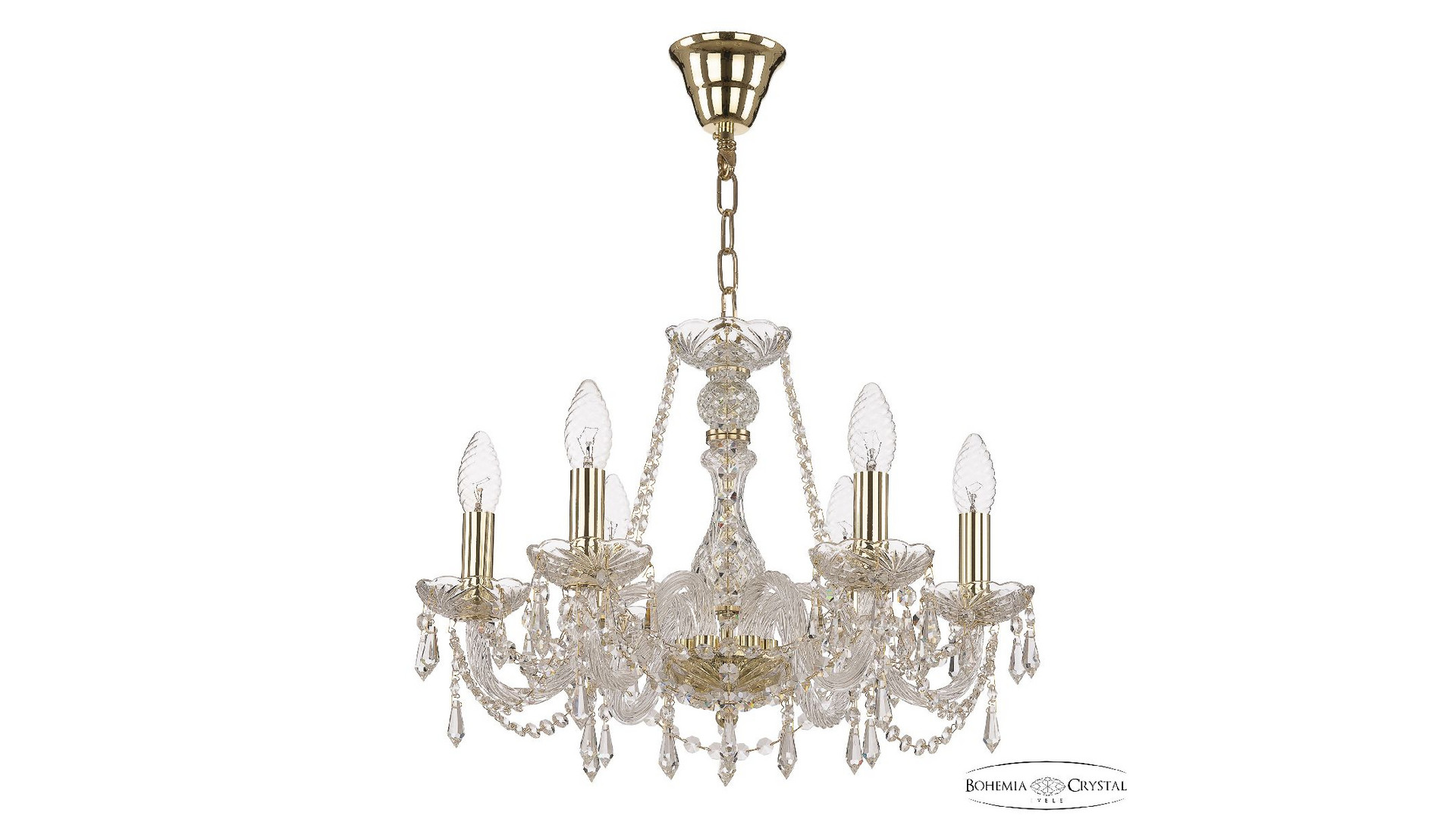 Подвесная люстра Bohemia Ivele Crystal 104/6/165 G