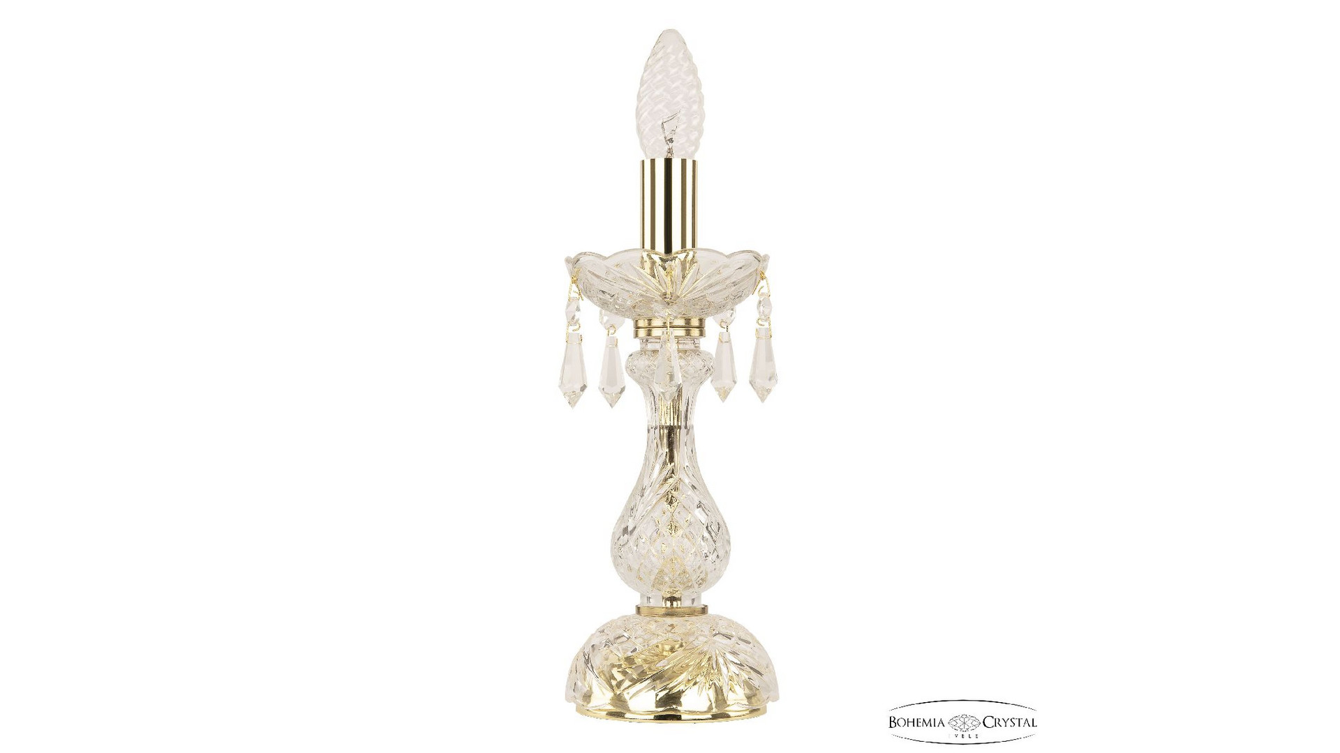 Настольная лампа Bohemia Ivele Crystal 104L/1-27 G