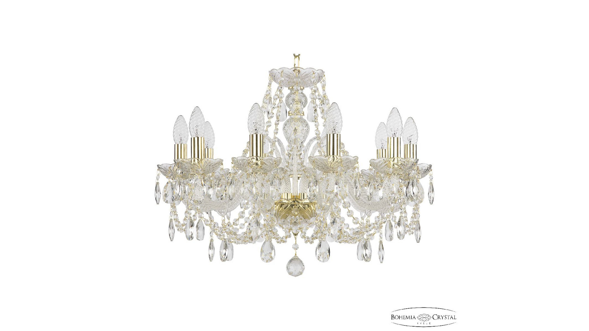 Подвесная люстра Bohemia Ivele Crystal 105/10/195 G