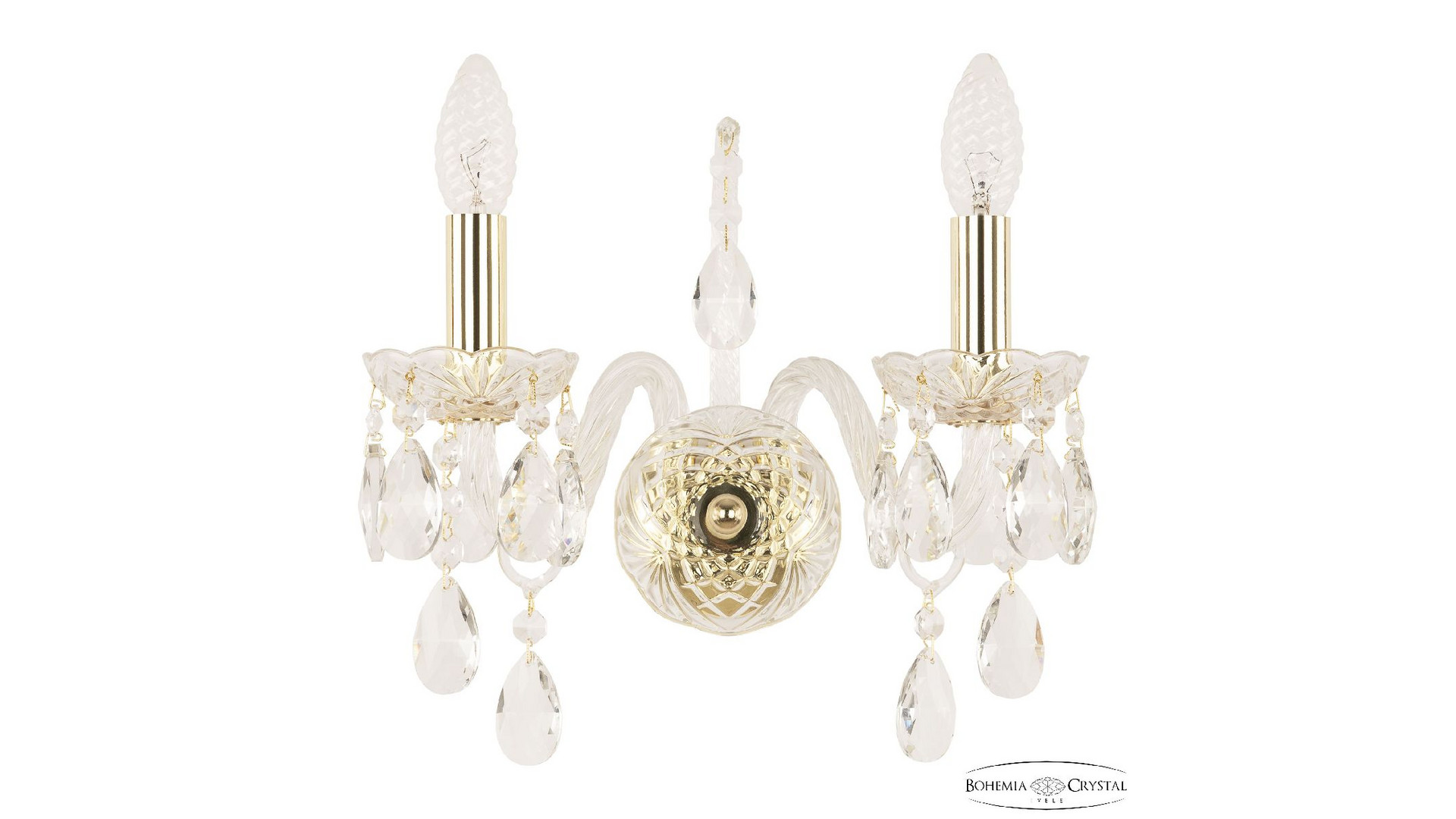 Бра Bohemia Ivele Crystal 105B/2/141 G