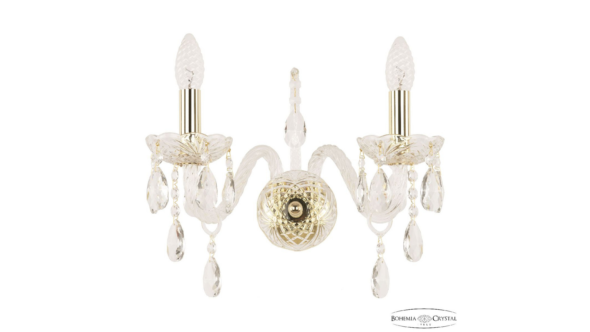 Бра Bohemia Ivele Crystal 105B/2/165 G