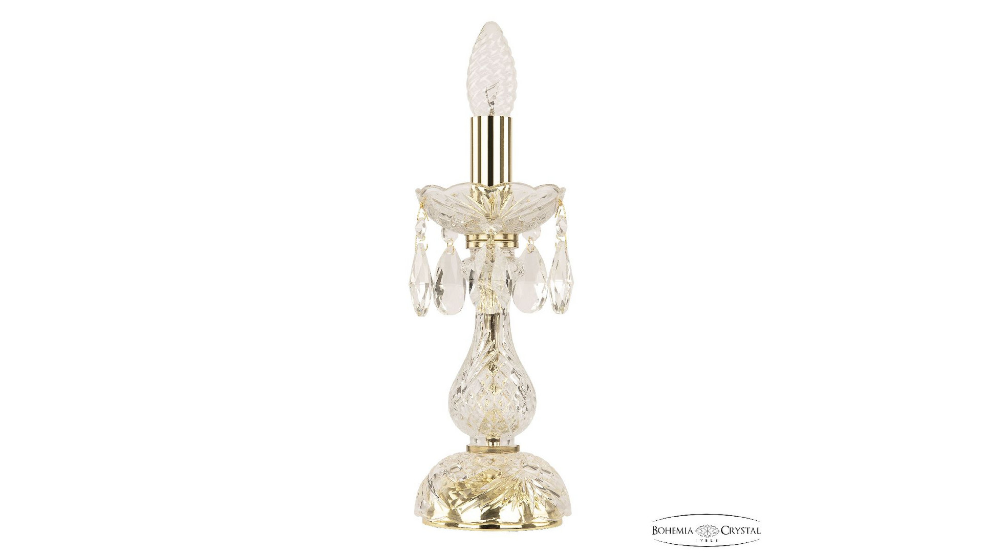 Настольная лампа Bohemia Ivele Crystal 105L/1-27 G