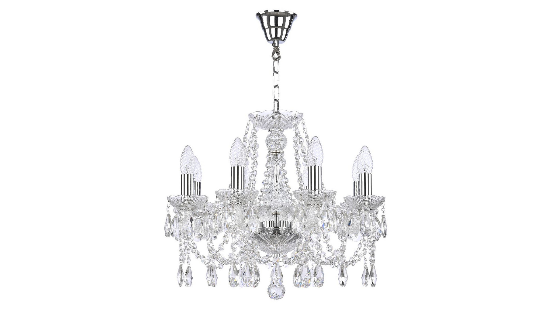 Подвесная люстра Bohemia Ivele Crystal 107/8/165 Ni