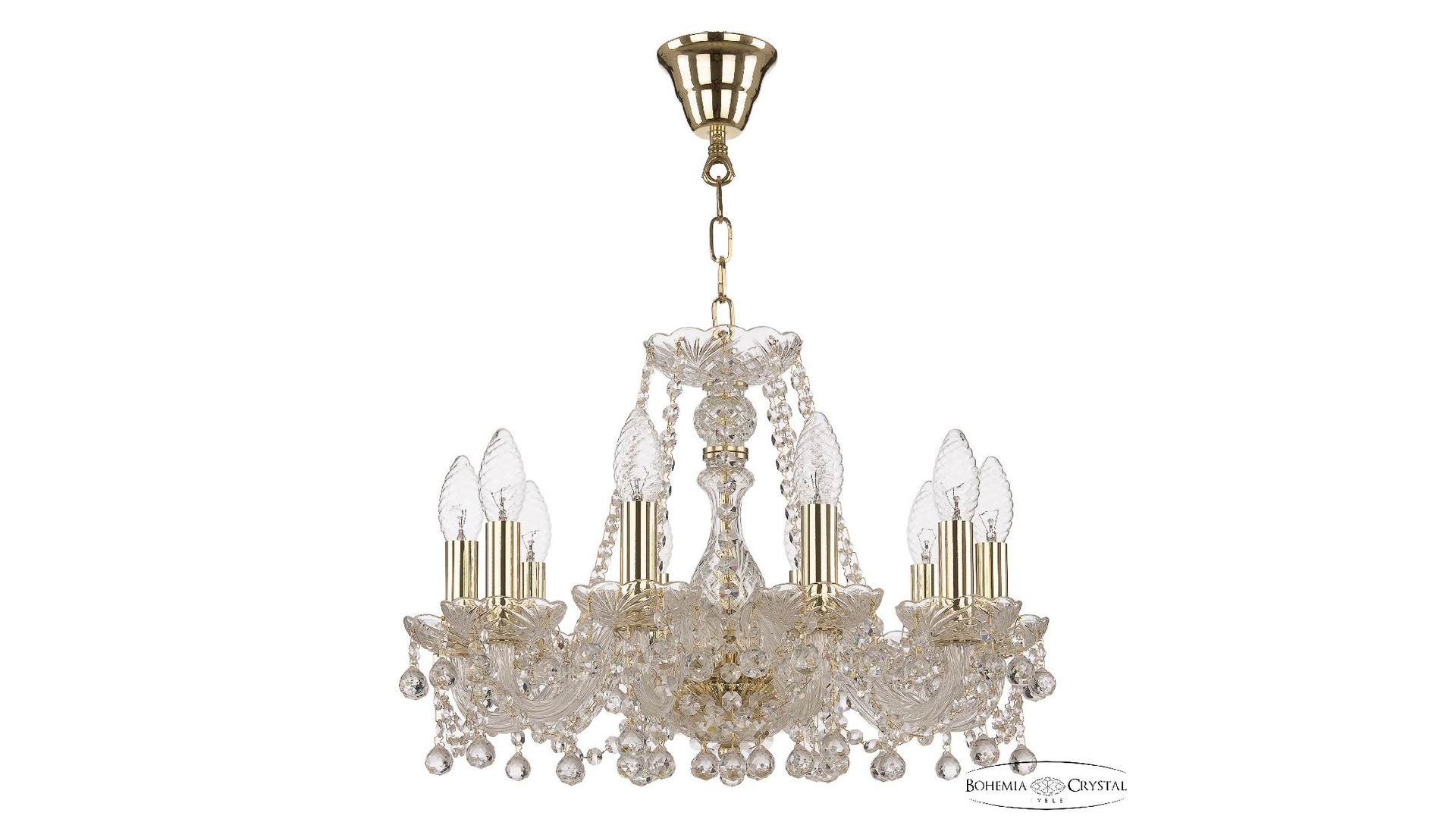 Подвесная люстра Bohemia Ivele Crystal 108/10/165 G