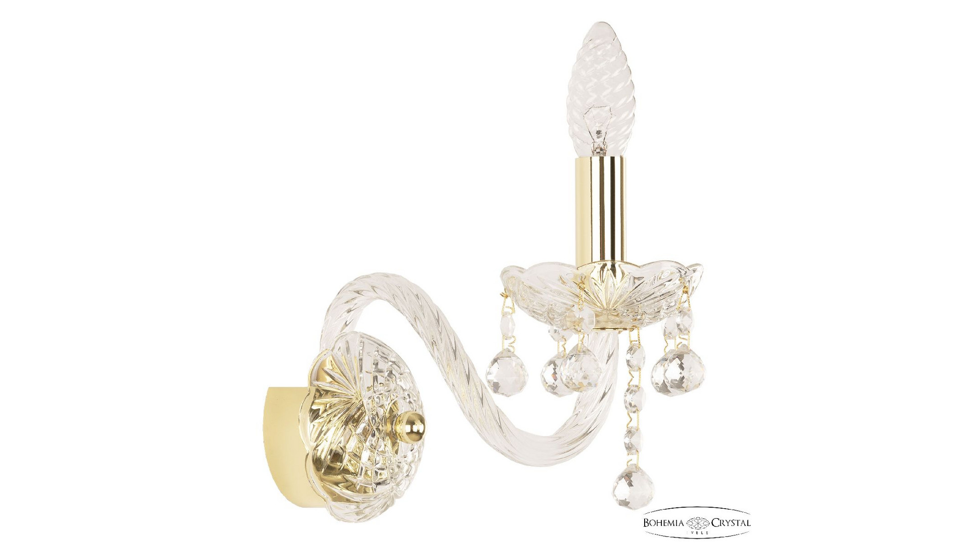 Бра Bohemia Ivele Crystal 108B/1/165 G