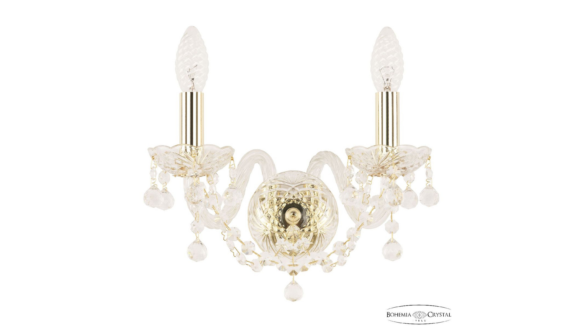 Бра Bohemia Ivele Crystal 108B/2/141 G