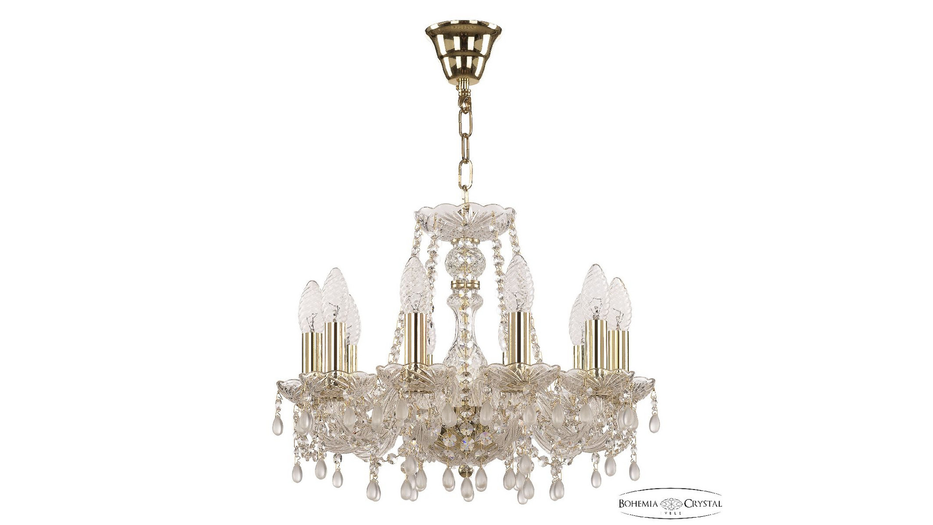 Подвесная люстра Bohemia Ivele Crystal 112/10/141 G V0300