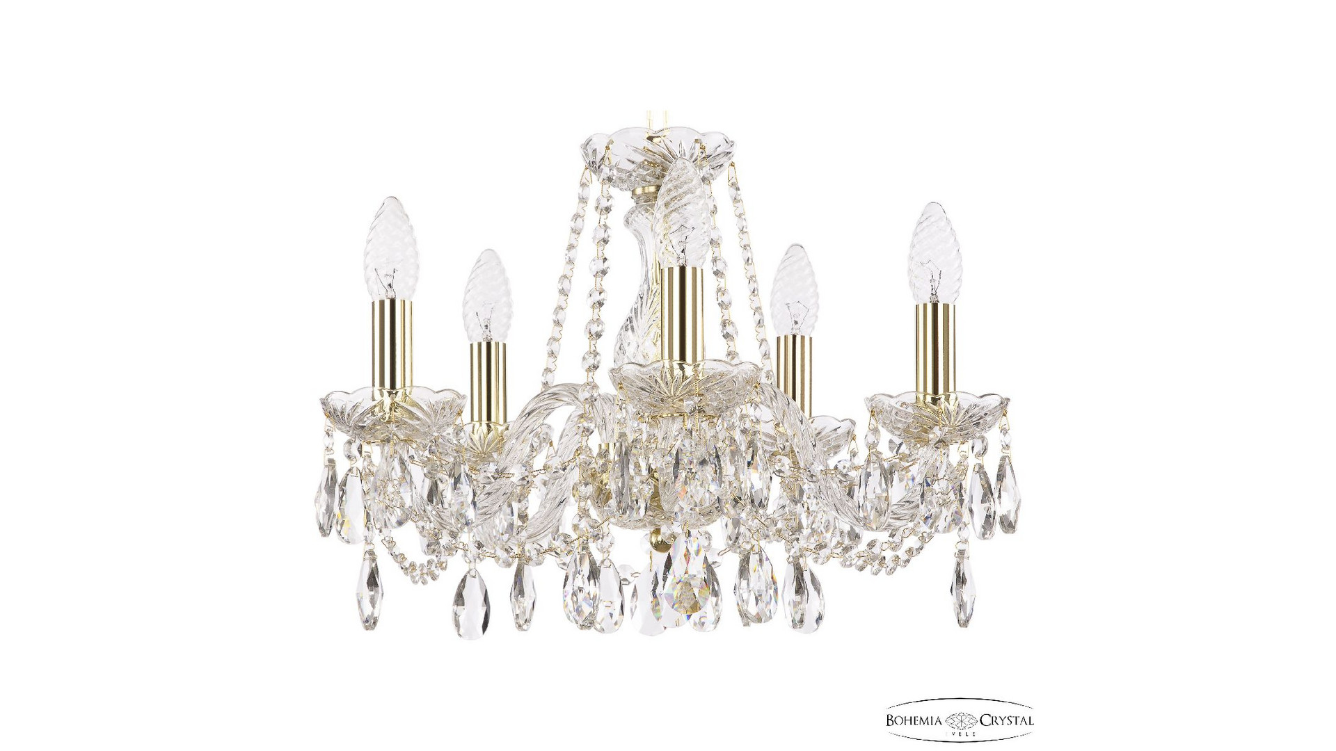 Подвесная люстра Bohemia Ivele Crystal 116/5/141 G