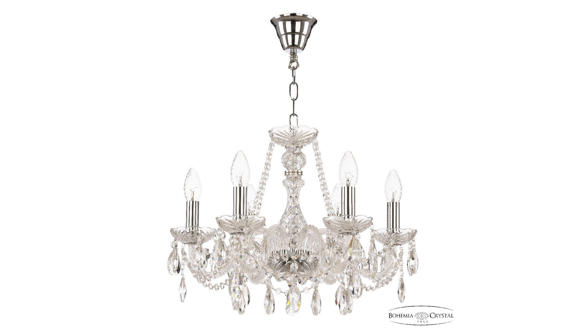 Подвесная люстра Bohemia Ivele Crystal 116/6/165 Ni