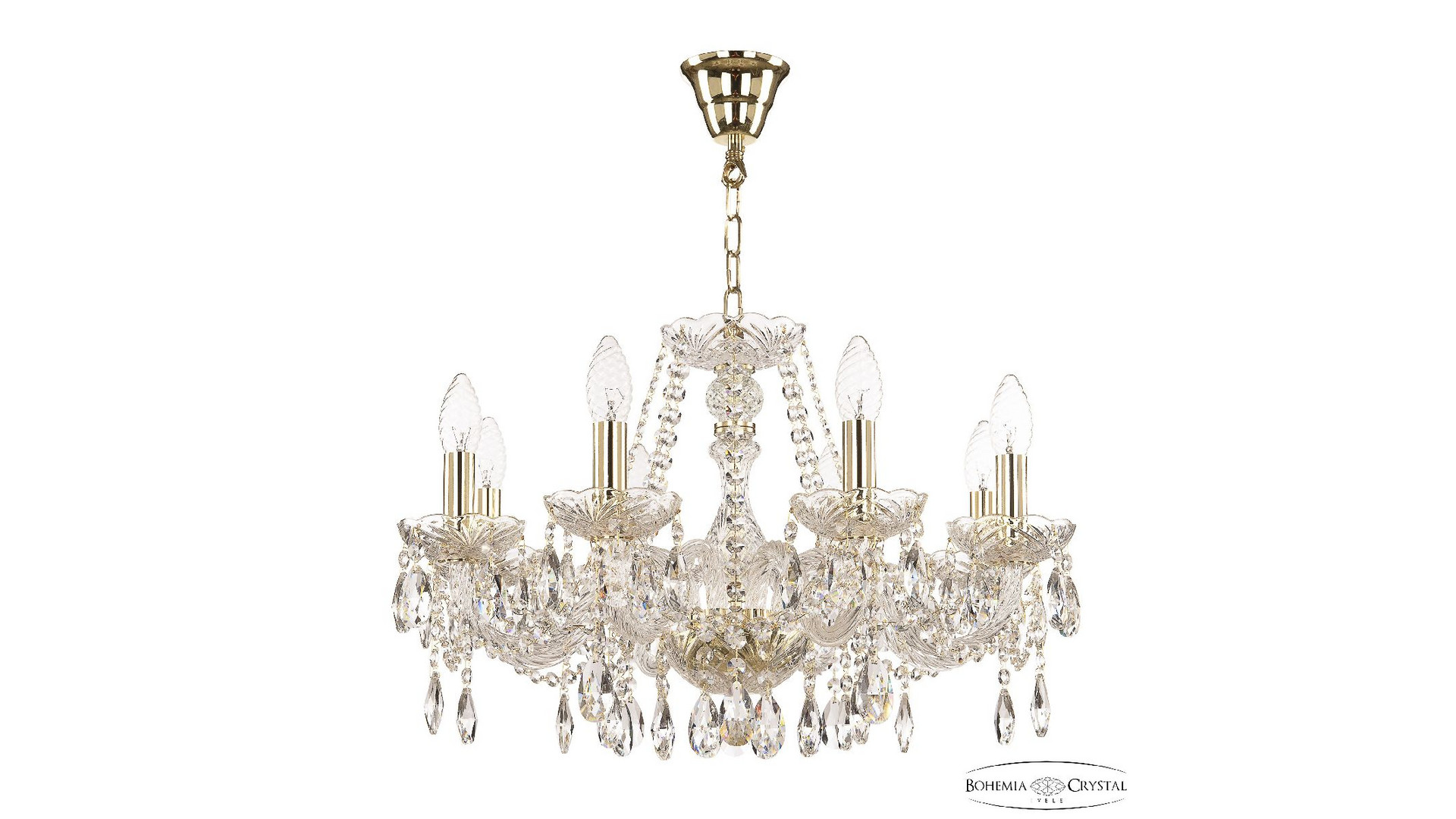 Подвесная люстра Bohemia Ivele Crystal 116/8/195 G