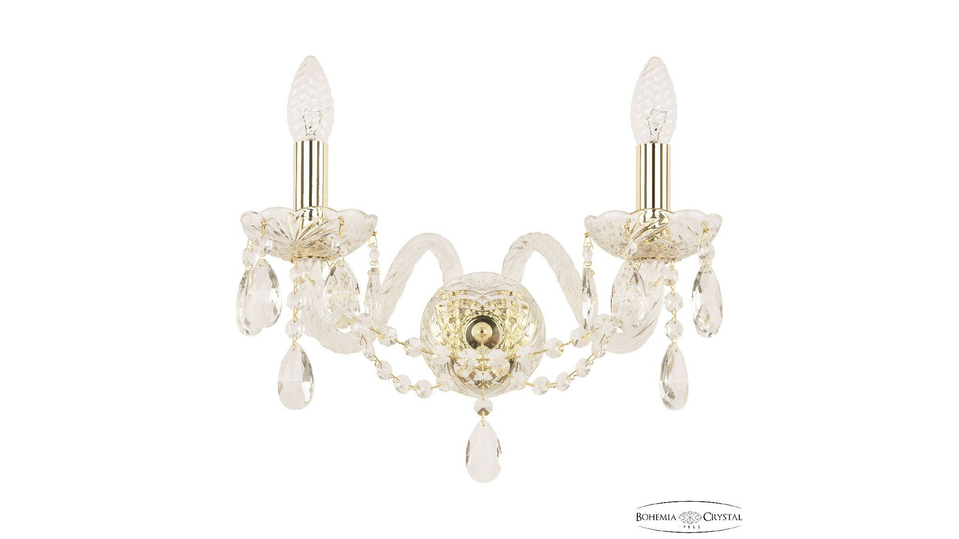 Бра Bohemia Ivele Crystal 116B/2/165 G