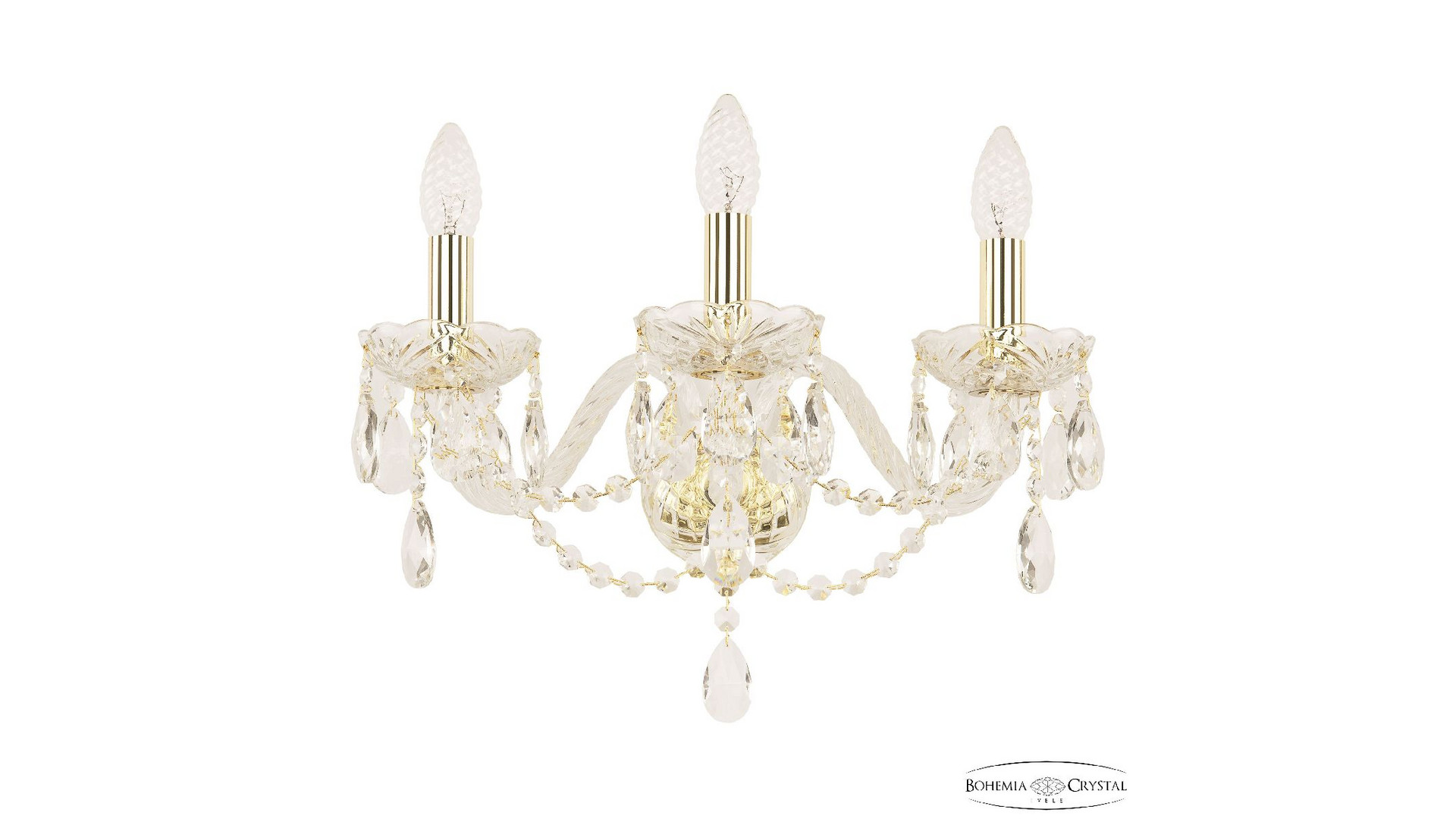 Бра Bohemia Ivele Crystal 116B/3/165 G