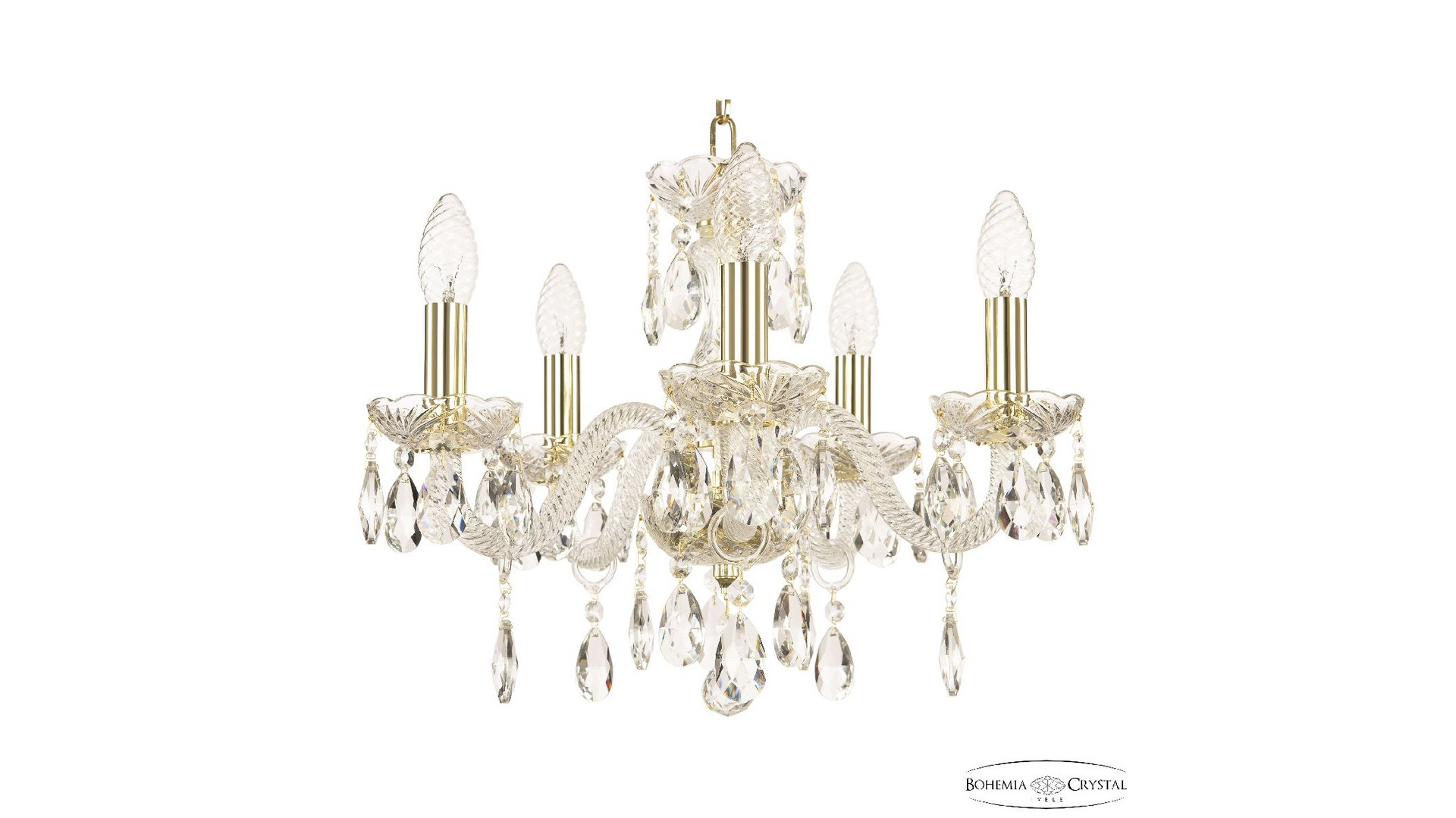 Подвесная люстра Bohemia Ivele Crystal 117/5/141 G