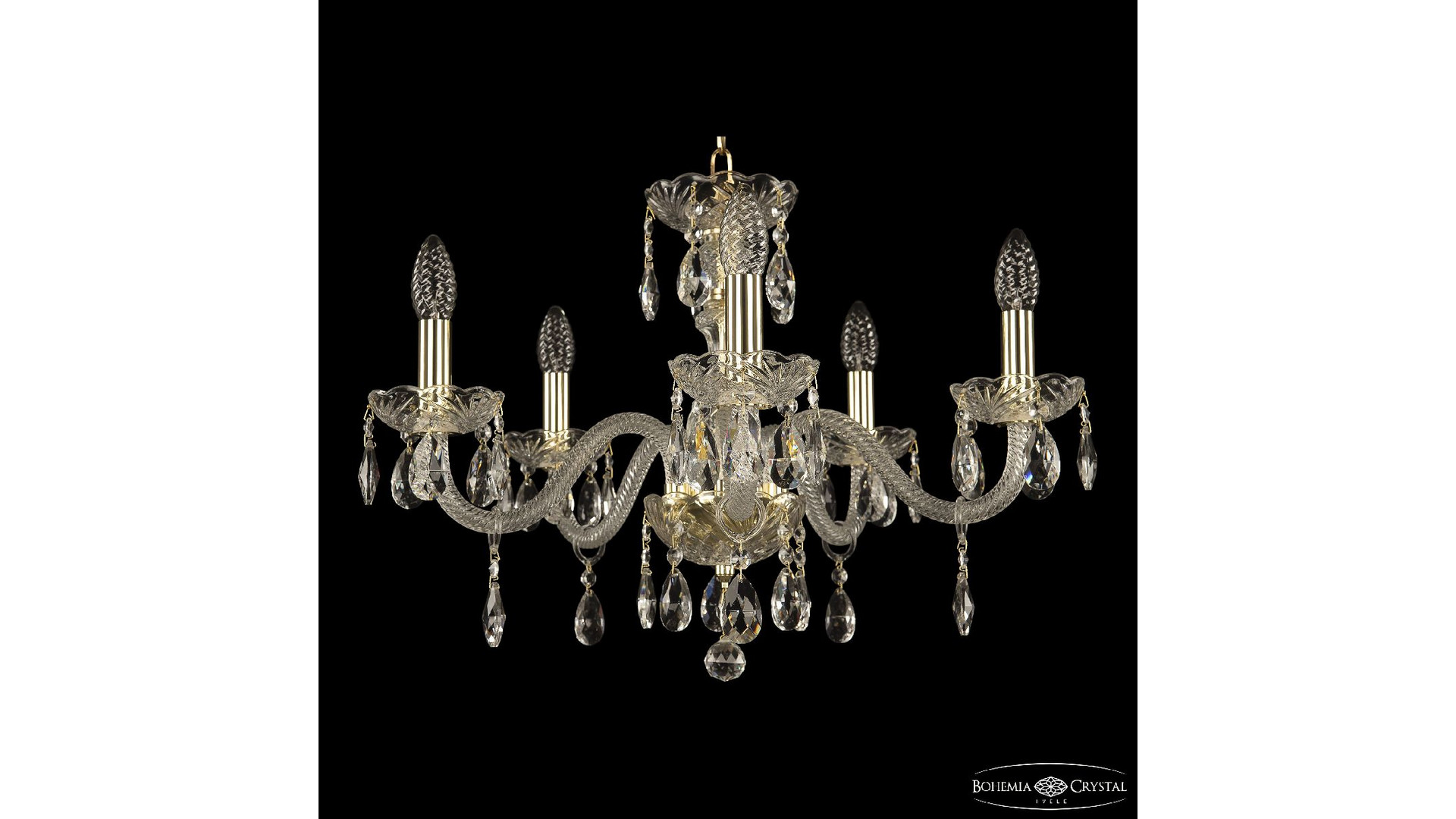 Подвесная люстра Bohemia Ivele Crystal 117/5/195 G