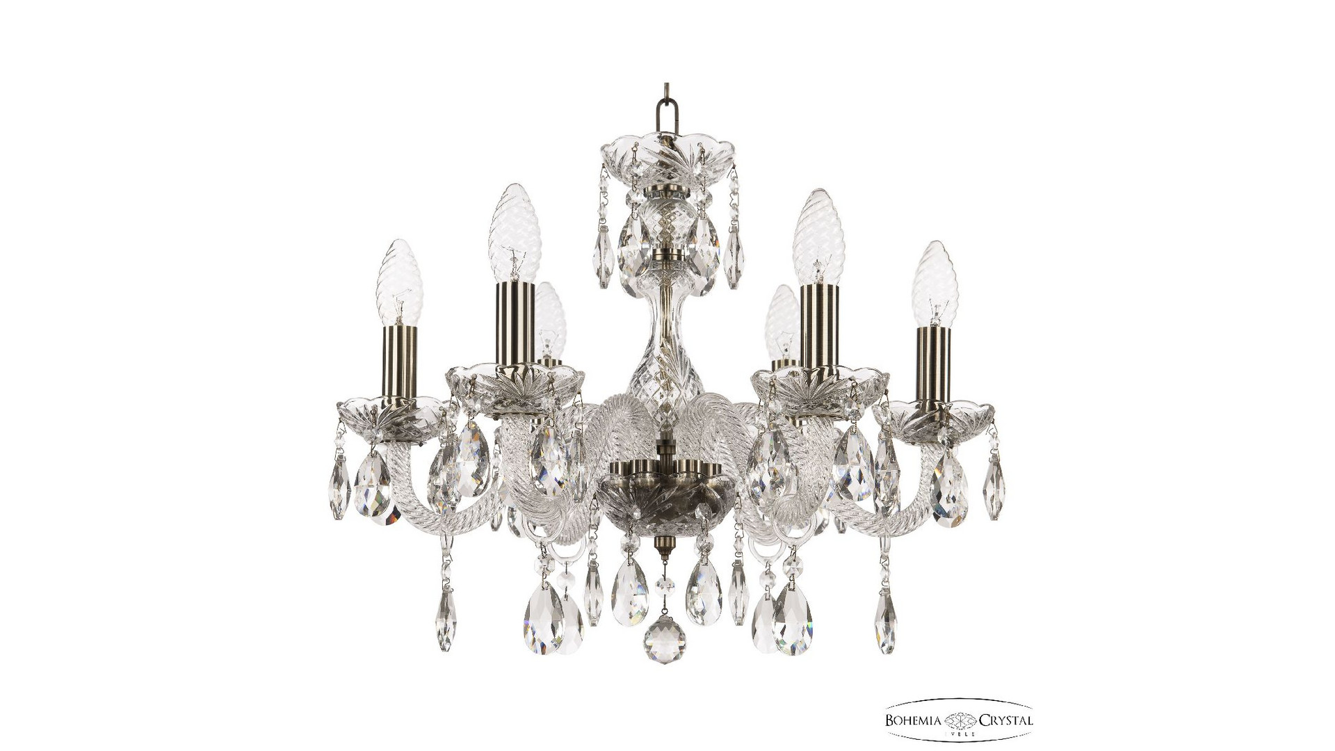 Подвесная люстра Bohemia Ivele Crystal 117/6/165 Pa