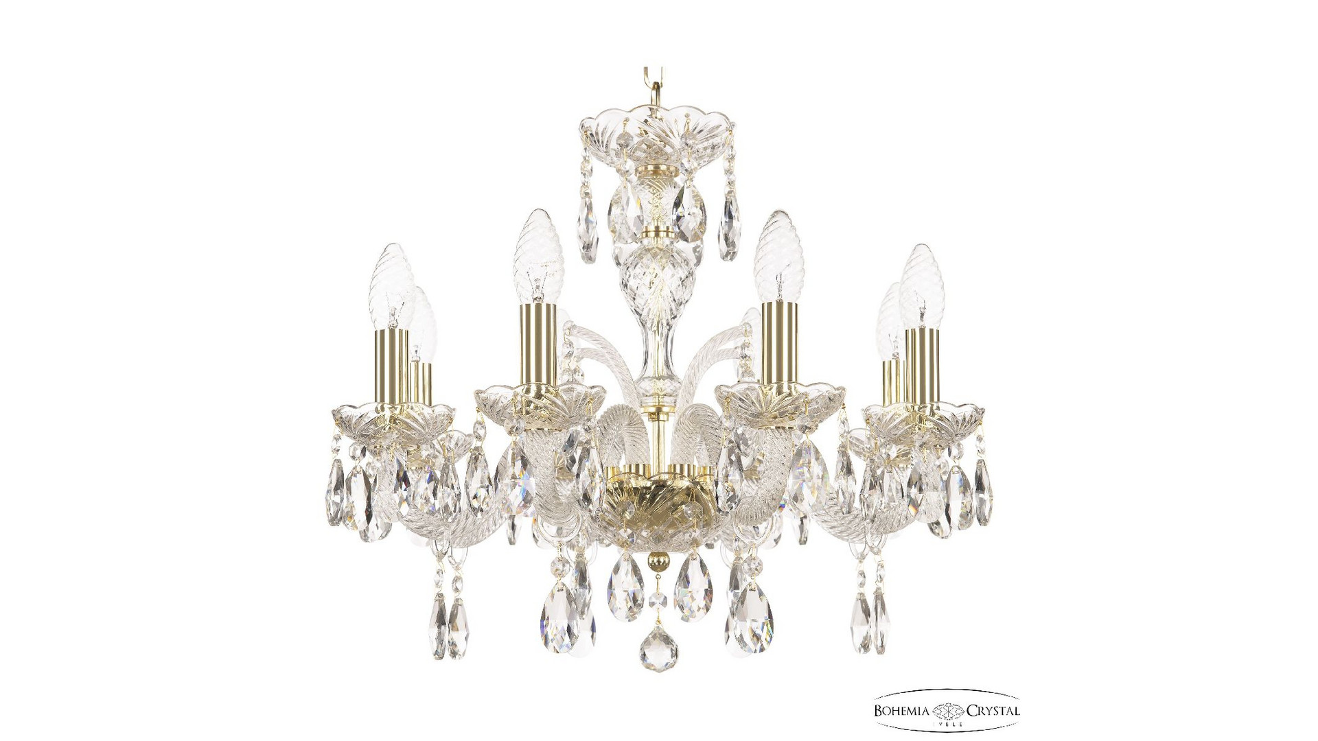Подвесная люстра Bohemia Ivele Crystal 118/8/165 G