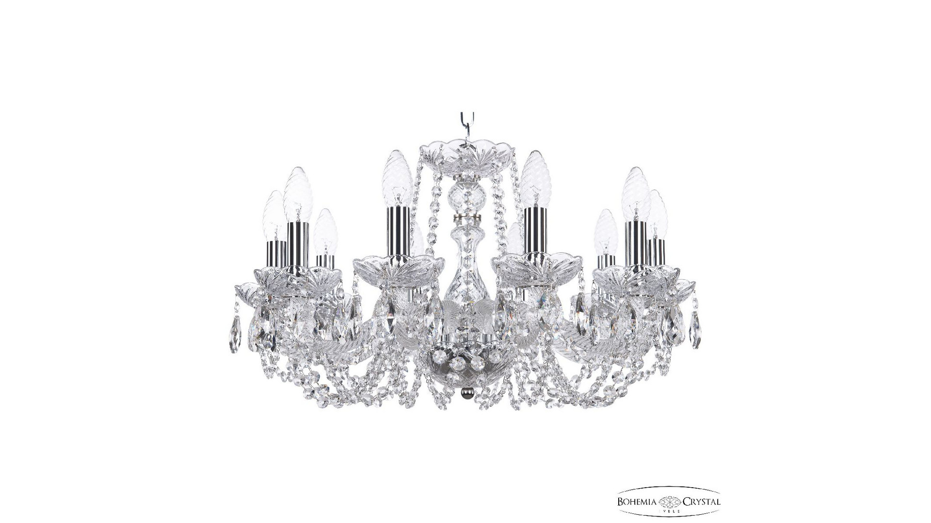 Подвесная люстра Bohemia Ivele Crystal 119/10/200 Ni