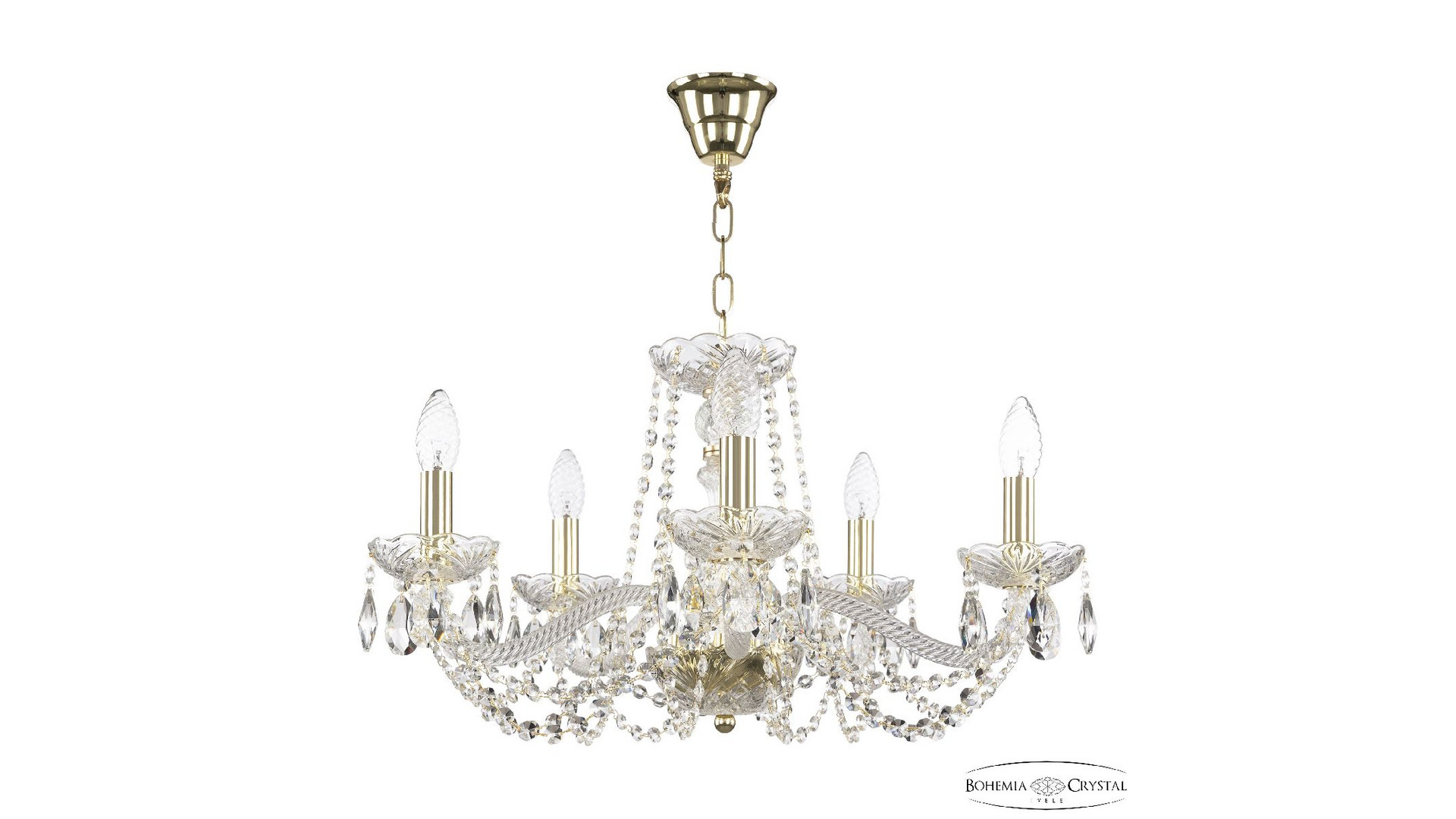 Подвесная люстра Bohemia Ivele Crystal 119/5/200 G