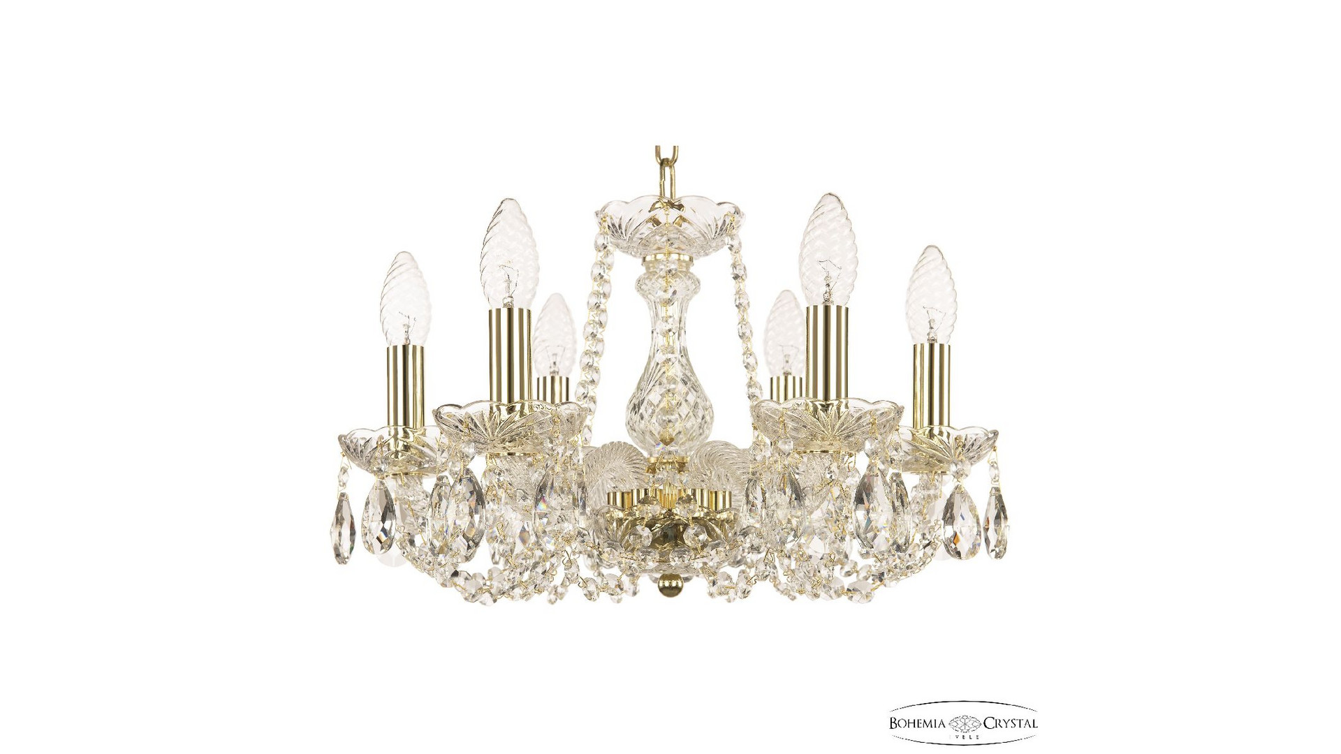 Подвесная люстра Bohemia Ivele Crystal 119/6/141 G