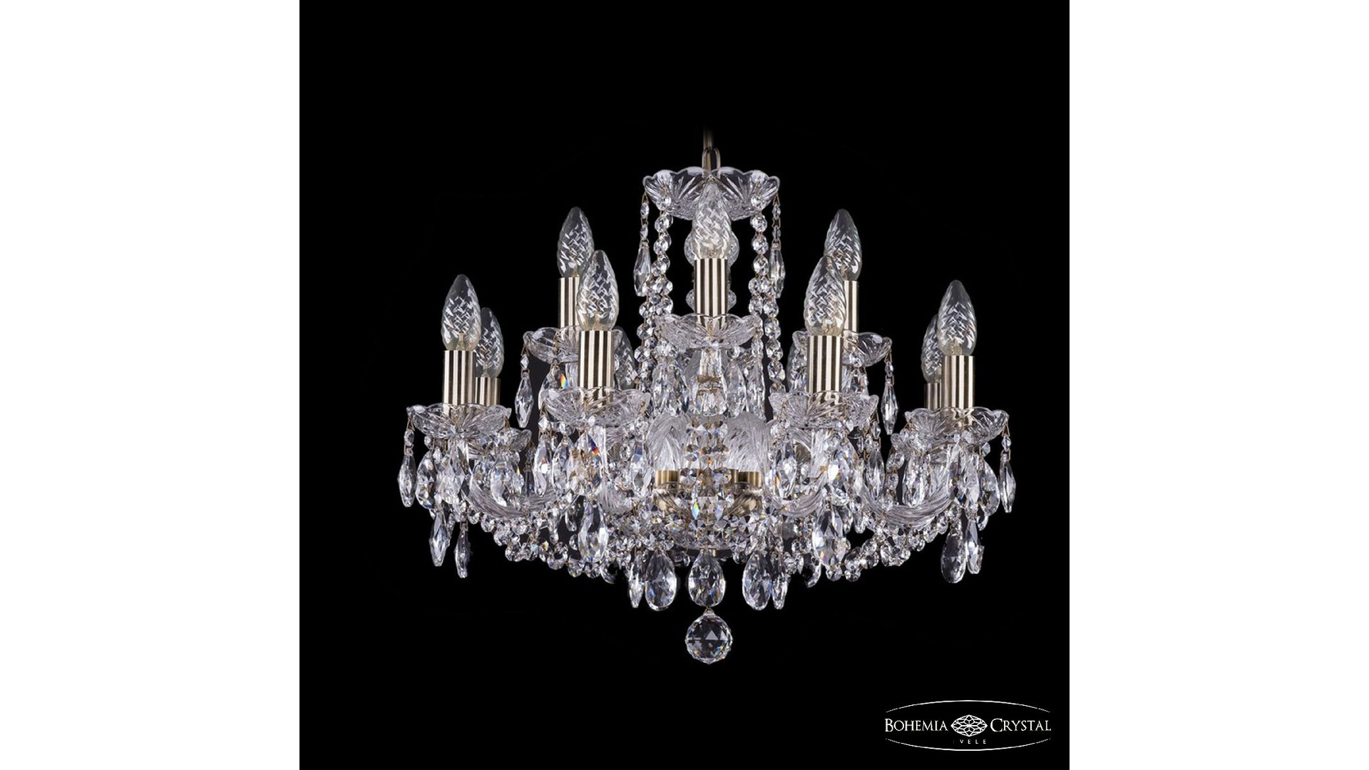 Подвесная люстра Bohemia Ivele Crystal 1402/8/195 Pa