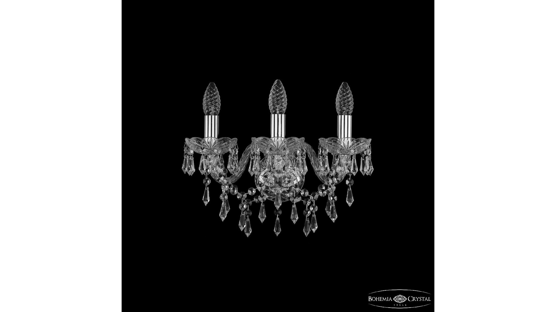Бра Bohemia Ivele Crystal 1403B/3/141 Ni