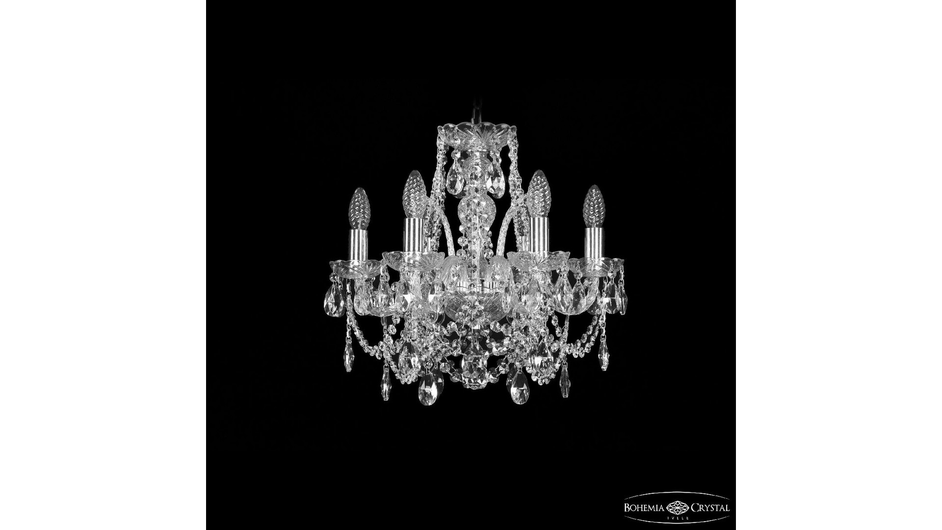 Подвесная люстра Bohemia Ivele Crystal 1411/6/141 Ni
