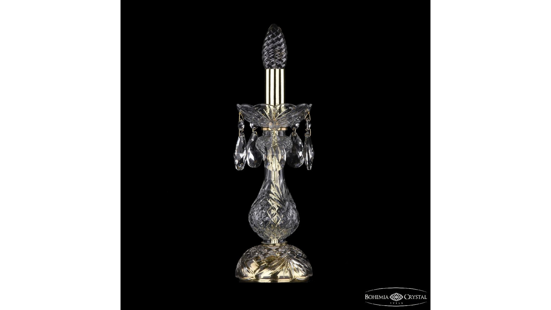 Настольная лампа Bohemia Ivele Crystal 1415L/1-31 G