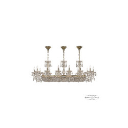 Подвесная люстра Bohemia Ivele Crystal 1453/14/195/1000 G