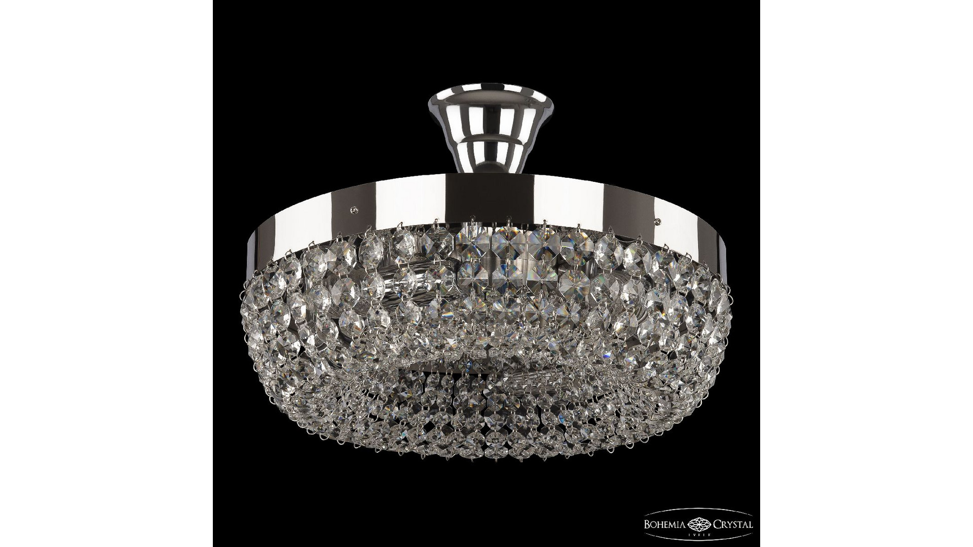 Потолочный светильник Bohemia Ivele Crystal 19031/35NZ/S Ni