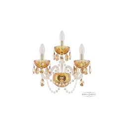 Бра Bohemia Ivele Crystal 5402B/2+1/165 G Amber/M-1G K721