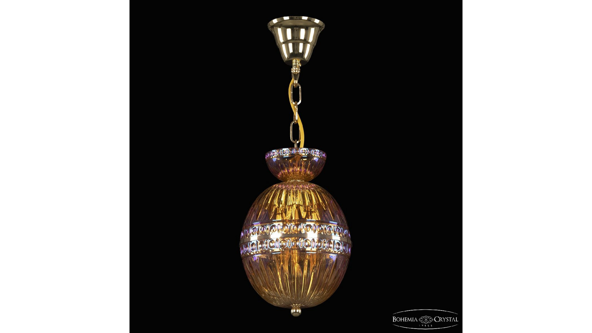 Подвесной светильник Bohemia Ivele Crystal 5480/18 G Shampan/M-1G