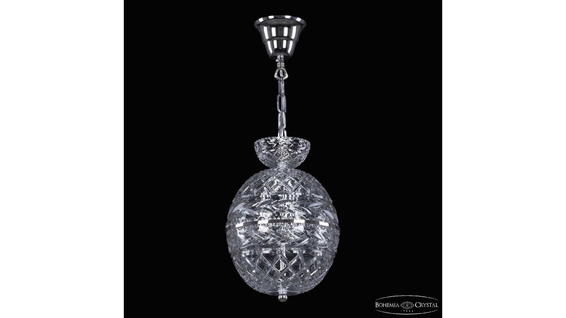 Подвесной светильник Bohemia Ivele Crystal 5480/20 Ni Clear/M-1F
