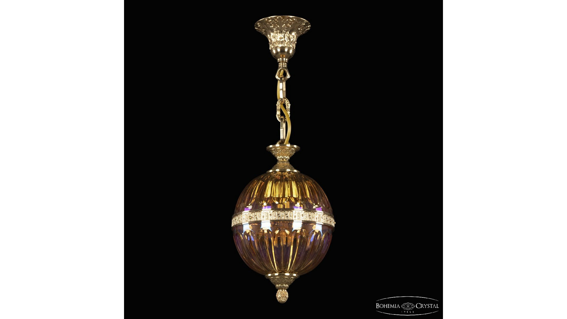 Подвесной светильник Bohemia Ivele Crystal 5680/17 G Shampan/M-1H