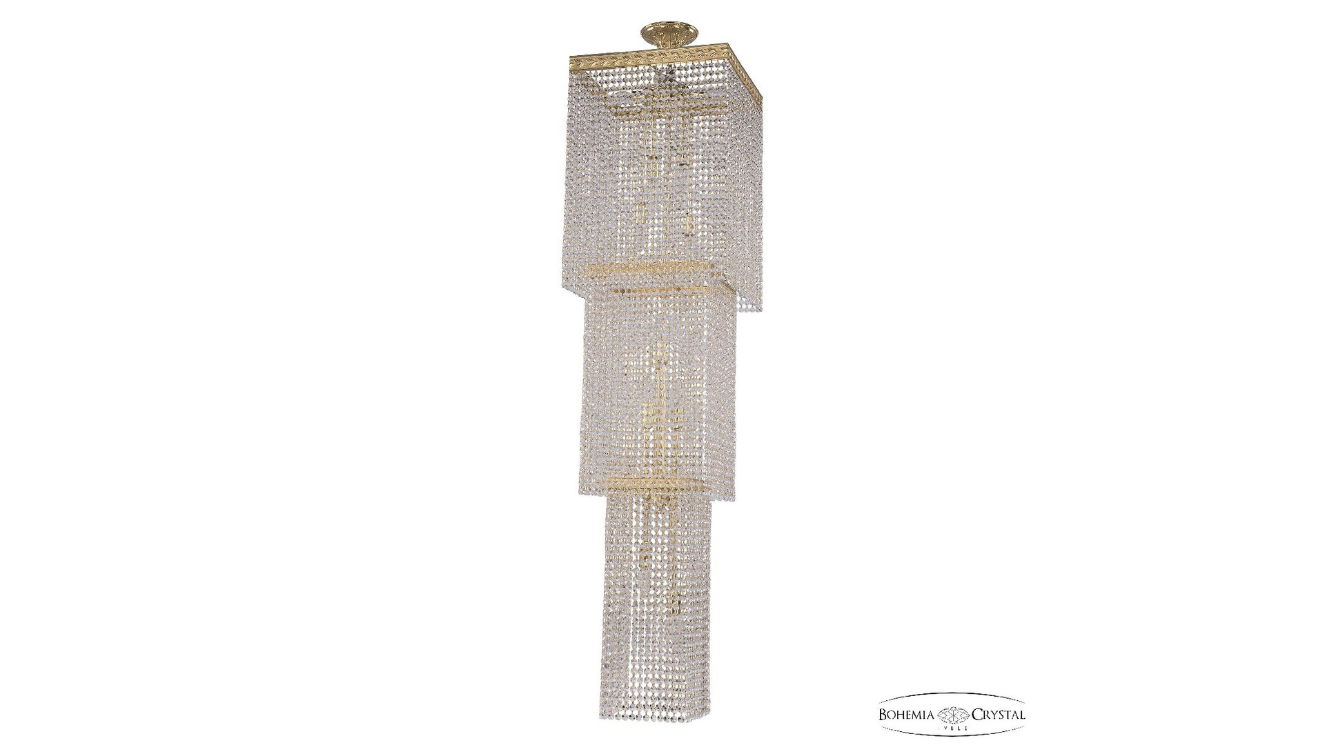Каскадная люстра Bohemia Ivele Crystal 83302/40IV-150 G