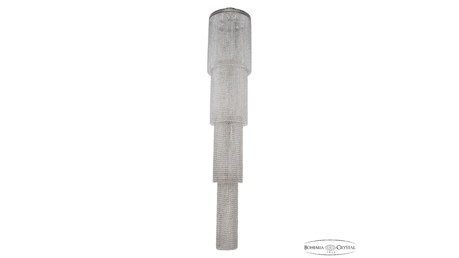 Каскадная люстра Bohemia Ivele Crystal 83311/50IV-250 Ni