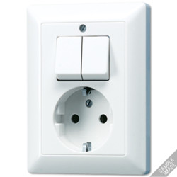 Розетка штепсельная Schuko Jung AS5575EU
