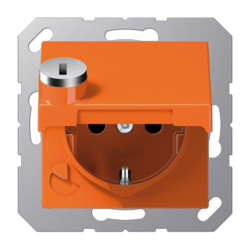 Розетка Jung A1520BFKLSLO