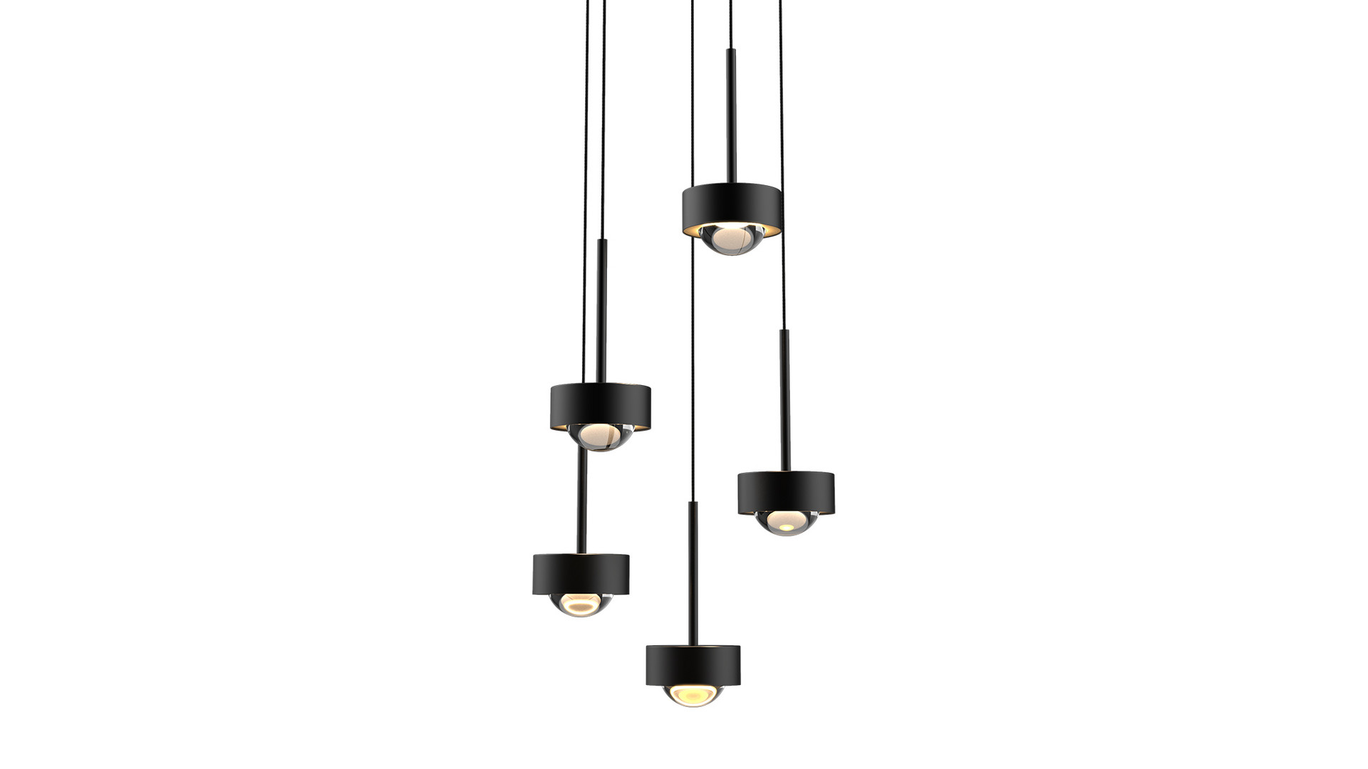 Каскадная люстра Delight Collection MD2826-5A black