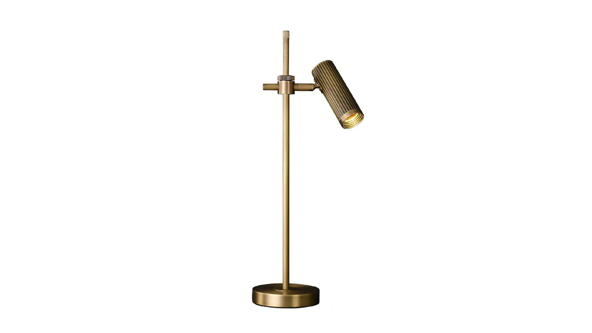 Настольная лампа Delight Collection Table lamp MT8906-1T antique brass