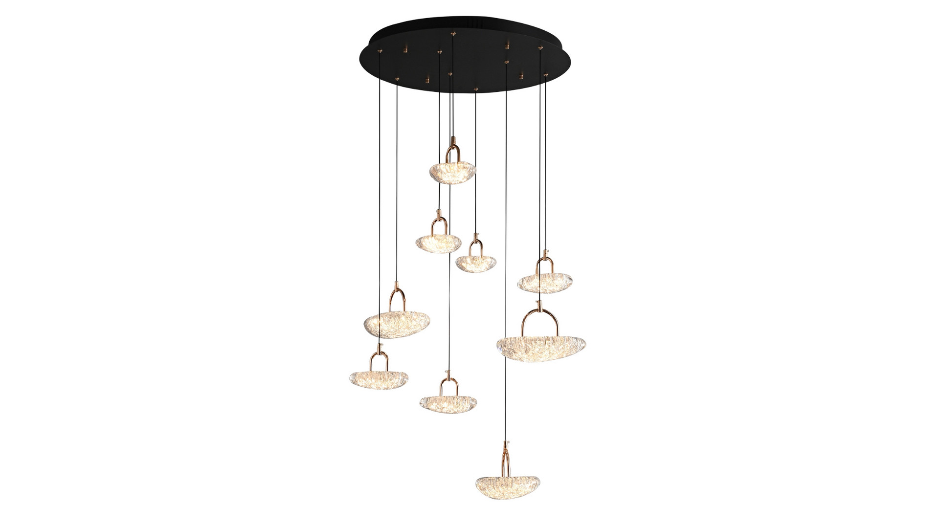 Каскадная люстра Delight Collection MT9125-9H french gold