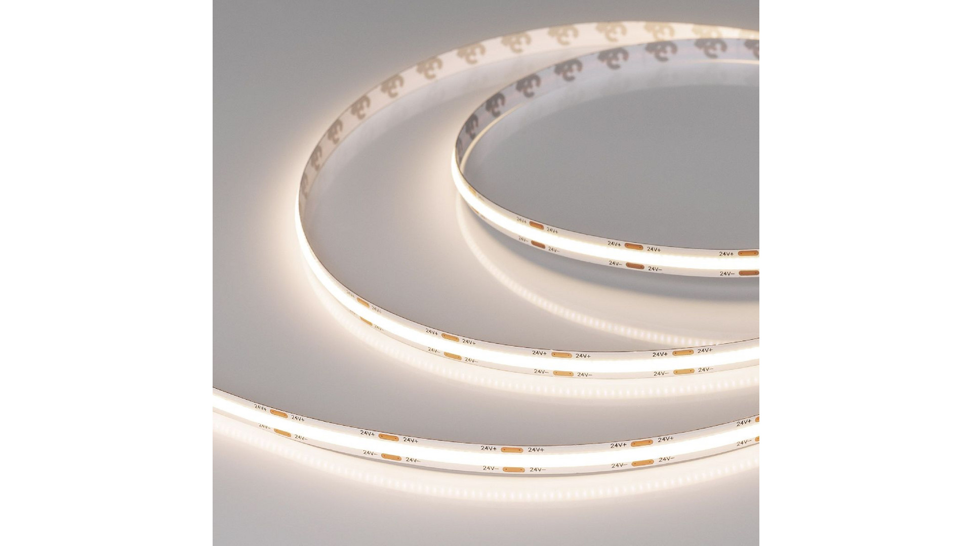 Светодиодная лента Arlight COB-X544-8mm 24V Warm3500 (11.5 W/m, IP20, 5m) 044580(3)