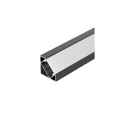 Алюминиевый профиль Arlight SL-KANT-H18-2000 BLACK 049430
